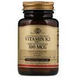 Натуральний Вітамін К2, Solgar, Naturally Sourced Vitamin K2, 100 мкг, 50 вегетаріанських капсул