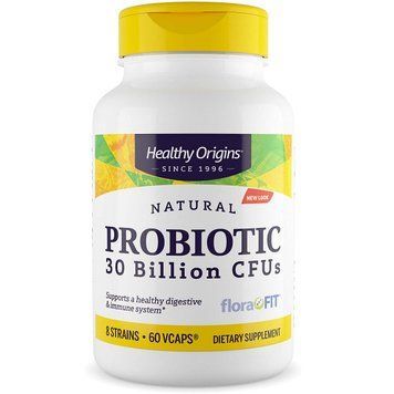 Пробиотики для Улучшения Пищеварения, Probiotic, 30 Billion, Healthy Origins, 60 вегетарианских капсул