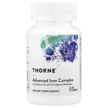 Строительная Формула Крови, Ferrasorb, Thorne Research, 60 капсул