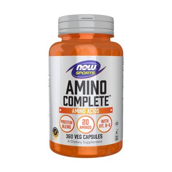 Аміно Комплекс, Sports, Amino Complete, Now Foods, 360 капсул