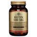 Рутин, Rutin, Solgar, 500 мг, 100 таблеток