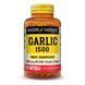 Часникова олія, Garlic Oil, Mason Natural, 100 гелевих капсул