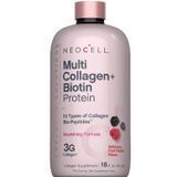 Мультиколлагеновые био-пептиды с биотином, Multi Collagen + Biotin Protein, Neocell, 473 мл