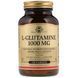 L-Глютамін, L-Glutamine, Solgar, 1000 мг, 60 таблеток