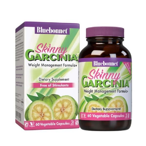 Гарцинія, Формула управління Вагою, Bluebonnet Nutrition, Skinny Garcinia, 60 вегетаріанських капсул