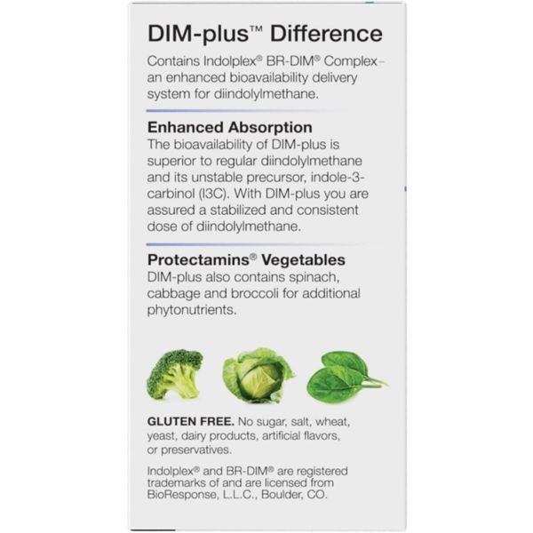 Метаболизм эстрогенов, DIM-plus, Estrogen Metabolism, Nature's Way, 60 вегетарианских капсул