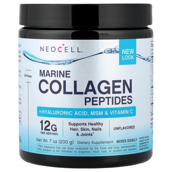 Морський колаген з косметичною сумішшю, Marine Collagen with Beauty Blend, NeoCell, 198 гр (7 унцій)