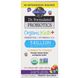 Пробіотики для дітей + Вітаміни C і D, смачні органічні ягоди і вишня, Organic Kids +, Garden of Life, 30 жувальних таблеток