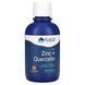 Цинк та кверцетин, смак апельсин та манго, Liquid Zinc + Quercetin, Trace Minerals, 473 мл