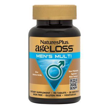 Мультивітаміни для Чоловіків, AgeLoss, Natures Plus, 90 таблеток