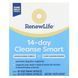 Очищение и детокс, 30-дневная программа, Advanced Cleanse Smart, Renew Life, 2 баночки по 60 вегетарианских капсул