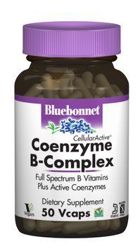 Коензим В-Комплекса, Cellular Active, Bluebonnet Nutrition, 50 гелевих капсул