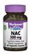 NAC (N-Ацетил-L-Цистеїн) 500мг, Bluebonnet Nutrition, 60 гелевих капсул