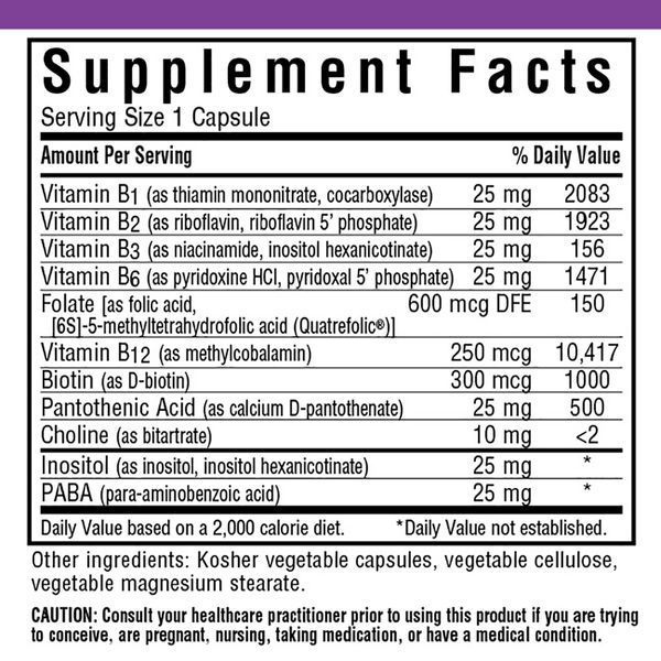 Коензим В-Комплекса, Cellular Active, Bluebonnet Nutrition, 50 гелевих капсул