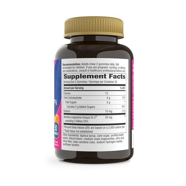Пробіотики для жінок, смак апельсина, Women's Probiotic, Nature's Way, 50 жувальних цукерок