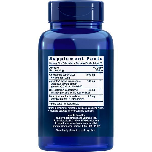 Комплекс для підтримки суглобів, ArthroMax Advanced з NT2 Collagen & Apr&egrave;sFlex, Life Extension, 60 капсул