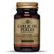 Часникова олія Перлес, Garlic Oil Perles, з ослабленим запахом, Solgar, 100 желатинових капсул
