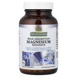 Магній гліцинат високої засвоюваності, Magnesium Glycinate, High Absorption, Nature's Answer, 90 вегетаріанських капсул