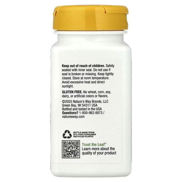 Ніацин, Вітамін B3, 100 мг, Niacin, Vitamin B3, Nature's Way, 100 капсул