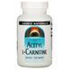 Ацетил L-Карнітин 500 мг, Acetyl L-Carnitine, Source Naturals, 120 таблеток