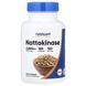 Наттокіназа, 100 мг, Nattokinase, Nutricost, 120 капсул
