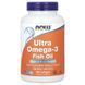 Ультра Омега-3, Now Foods, 180 желатиновых капсул