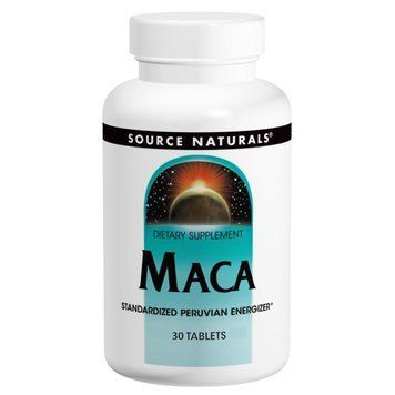 Перуанська Мака, 250 мг, Source Naturals, 30 таблеток