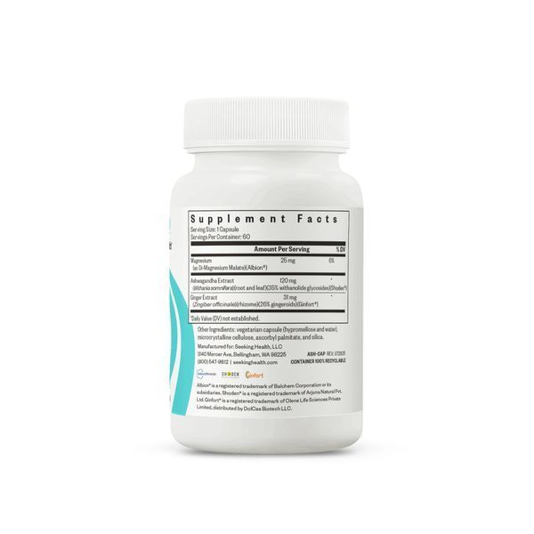 Экстракт ашваганды, 467 мг, Ashwagandha Extract, Seeking Health, 60 капсул