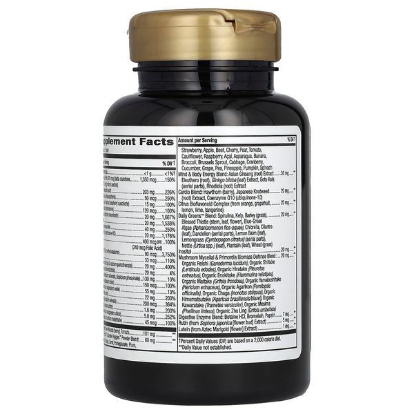 Мультивітаміни для Чоловіків 50+, Alive! Once Daily, Men's 50+ Multi-Vitamin, Nature's Way, 60 Таблеток