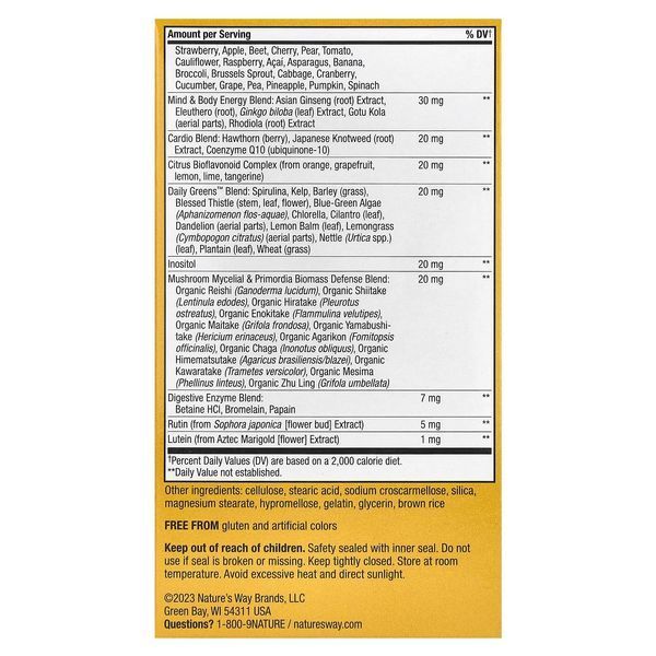 Мультивітаміни для Чоловіків 50+, Alive! Once Daily, Men's 50+ Multi-Vitamin, Nature's Way, 60 Таблеток