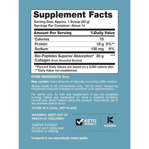 Біо-пептиди колагенового протеїну, без смаку, Collagen Protein Bio-Peptides, Neocell, 283 гр