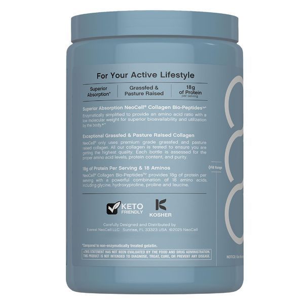 Біо-пептиди колагенового протеїну, без смаку, Collagen Protein Bio-Peptides, Neocell, 283 гр