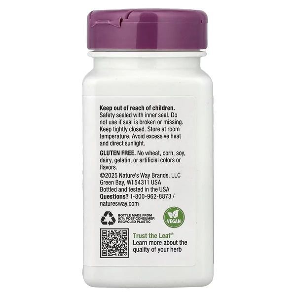 Экстракт виноградных косточек премиум-класса, 100 мг, Premium Extract, Grape Seed, Nature's Way, 60 вегетарианских капсул