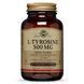 L-Тирозин, L-Tyrosine, Solgar, 500 мг, 50 вегетаріанських капсул
