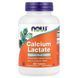 Лактат кальцію, 255 мг, Calcium Lactate, Now Foods, 250 таблеток