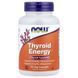 Поддержка Щитовидной Железы, Thyroid Energy, Now Foods, 90 вегетарианских капсул