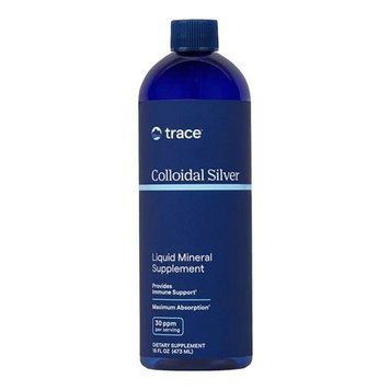 Колоїдне срібло, Colloidal Silver, Trace Minerals, 473 мл