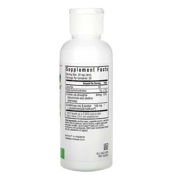 Глутатіон Оптимальний ліпосомальний, 100 мг, м'яти, Optimal Liposomal Glutathione, Original Mint, Seeking Health, 120 мл