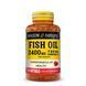 Риб'ячий жир та Омега 3 2400/720мг, Fish Oil & Omega 3, Mason Natural, 120 гелевих капсул