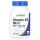 Вітамін К2 у формі МК-7, 100 мкг, Vitamin K2 MK-7, Nutricost, 240 гелевих капсул